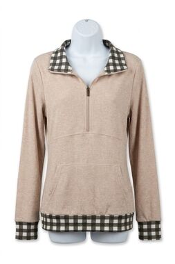 NEW AMPERSAND AVE halfzip hoodie in dancing queen